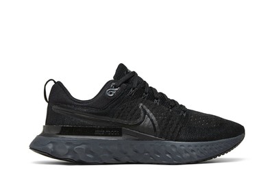 Nike React Infinity Run Flyknit 2 'Triple Black' CT2357-003 Men's Shoes