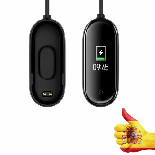 Cable USB Cargador Dock Para Reloj Inteligente Xiaomi Mi Band 4 Smartwatch  Negro | eBay