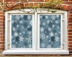 3D Snowflake Petal A142 Window Film Print Sticker Cling Stained Glass UV Zoe