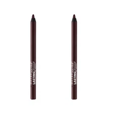 (Lot of 2) Maybelline Lasting Drama Eyeliner 852 Brown Waterproof Defining Nib