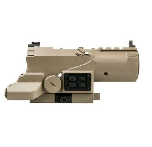 VISM ECO MOD2 Scope 4x34 UTR w/ NAV Lights & Laser QR Hunting Sight ...