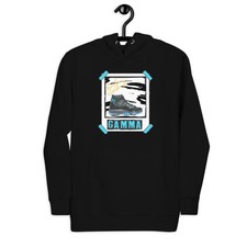AJ 11 Hoodie to Match Gamma - Polaroid Sneaker Matching Graphic Tee Sweatshirt