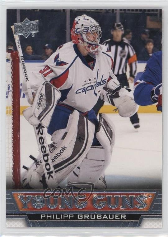 2013-14 Upper Deck Young Guns Philipp Grubauer #467 0o9o