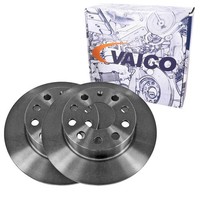 2X Vaico Bremsscheiben 253Mm Voll Hinten Passend FüR Audi A3 Seat Altea Leon TOL
