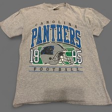 Vintage 1995 Carolina Panthers cotton T-shirt football NFL VK08548