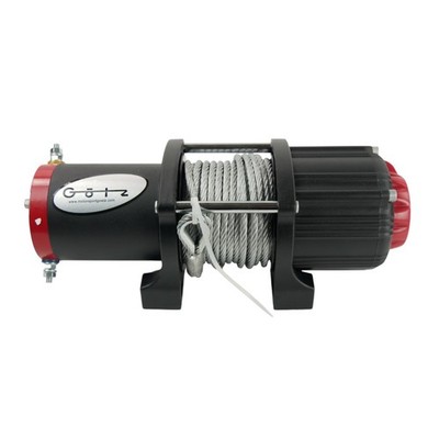 Elektrische Seilwinde PowerWinch 4500lbs 12V 2040kg ATV UTV Quad Stahlseil