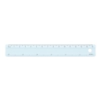 Gerade Lineal FüR 6 Zoll (15Cm) Metrisch & Sae Mit Loch Hellblau