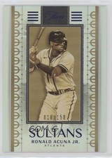 2022 Panini Three and Two Sultans 18/150 Ronald Acuna Jr #S-13 kf4