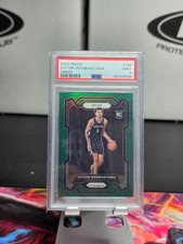 2023 PRIZM GREEN VICTOR WEMBANYAMA #136 ROOKIE RC PSA 9