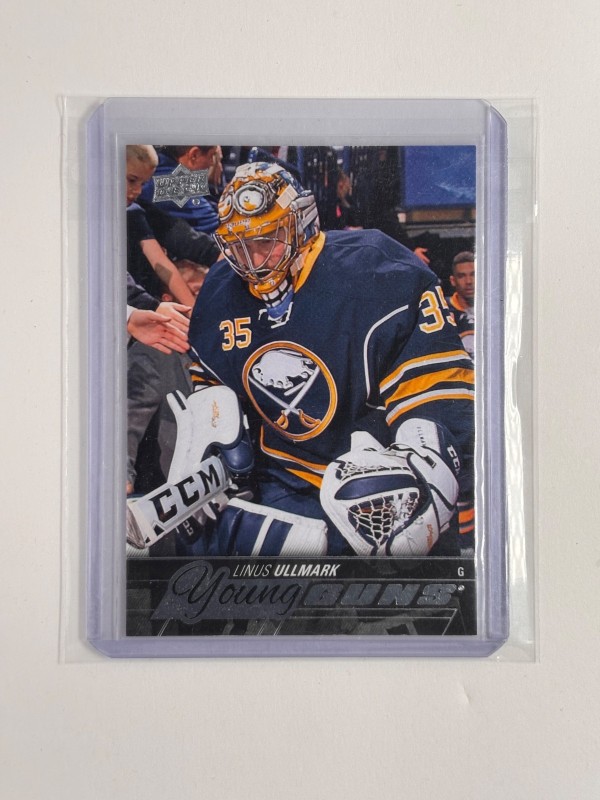 2015-16 Upper Deck Young Guns - LINUS ULLMARK #472 Rookie RC