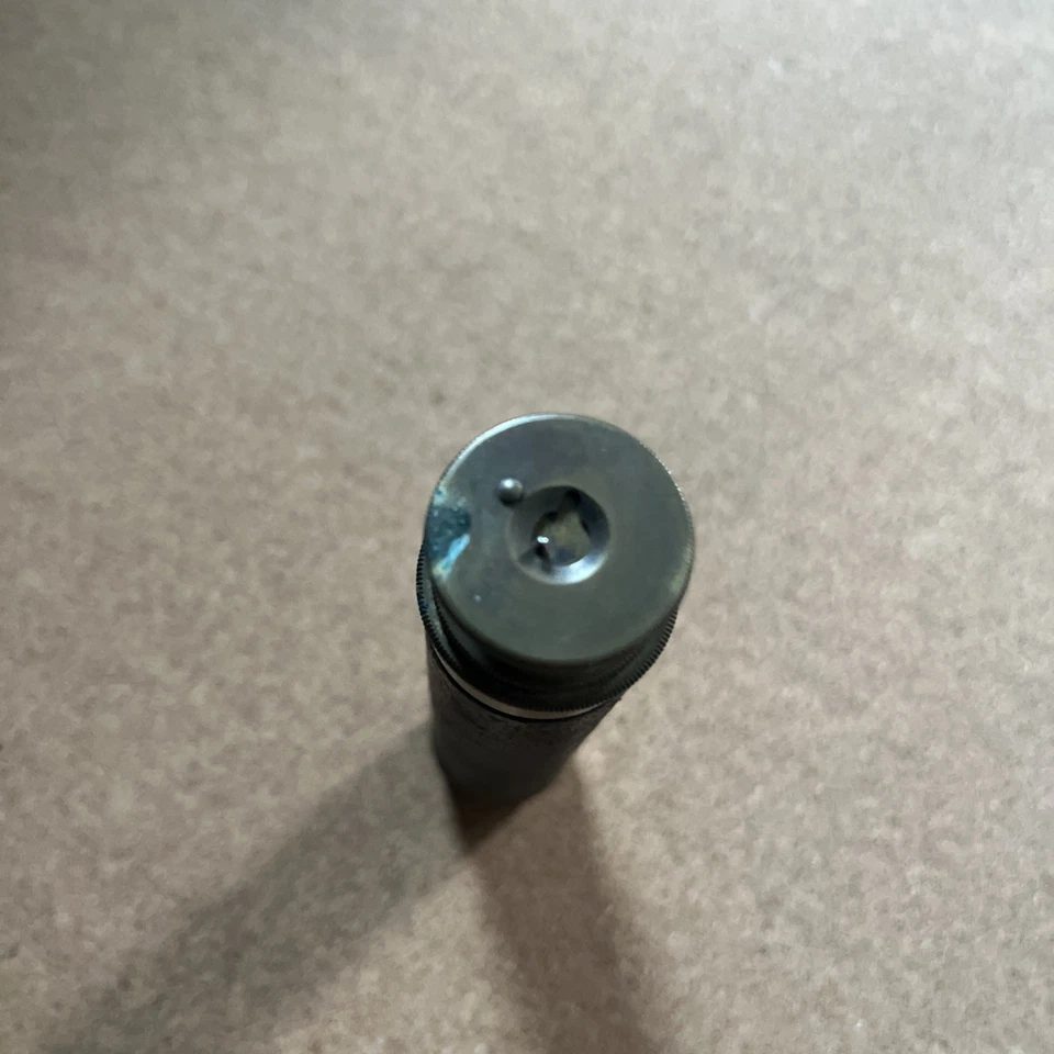 Antique 19th century 3 draw brass leather maritime telescope spy glass  - Image 3 of 4