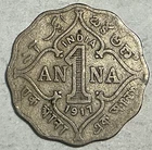 British India One Anna coin from a recent eBay sale
