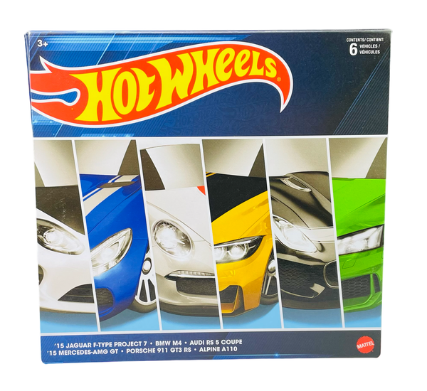 Hot Wheels 2021 European Car Culture Collectors Set Of 6Pcs HGM12 1:64 Die Cast-image