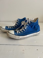 Vintage 90s Converse Chuck Taylor All Star Made in USA Size 12 High Tops Blue