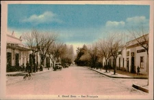 Postcard: ERIE 8. Oued Zem - Rue Principale