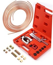 25 ft 3/16 Copper Coated Brake Line Kit (Includes 16 Fittings 3/16" Brake Lines