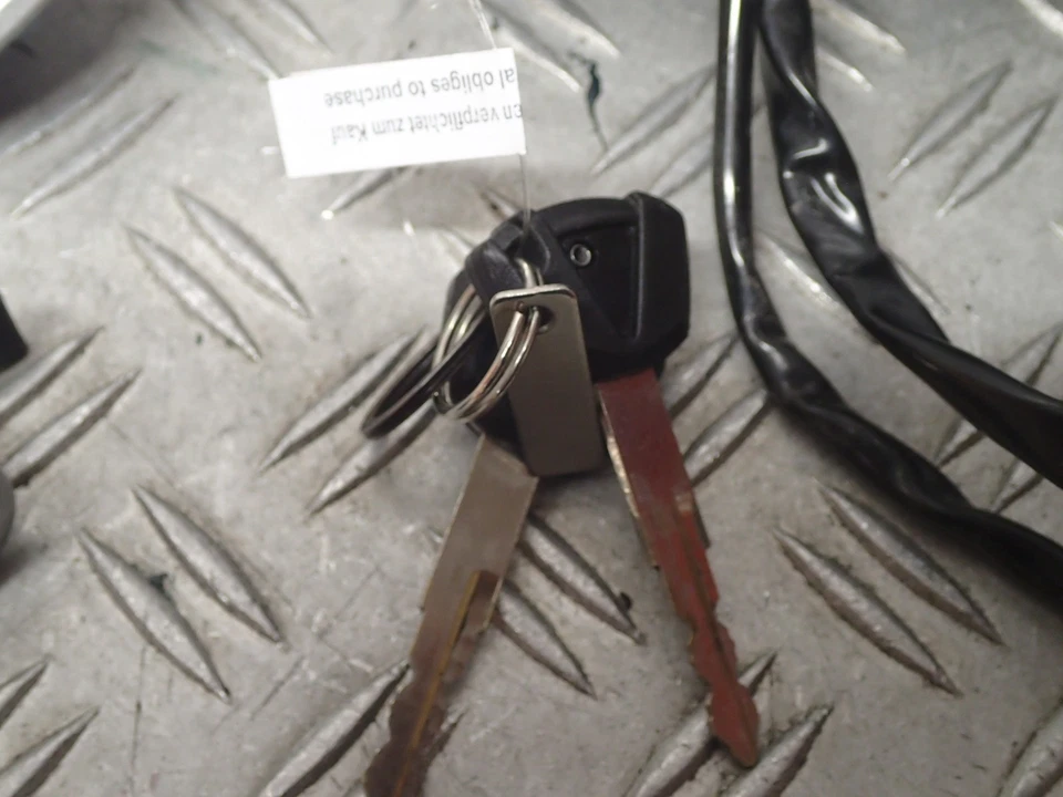 Schlosssatz keys Lockset Schloßsatz Kawasaki Z900 ZR900HA2 35kw24403km - Bild 2 von 4