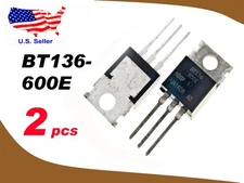 BT136-600E (2 pcs)  600V 4A TO-220 TRIAC