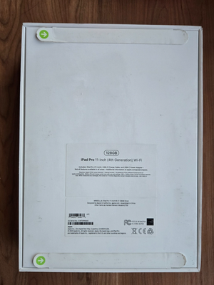 Apple iPad Pro 11-inch (4th generation) A2759 128 GB, Wi-Fi, 11 in