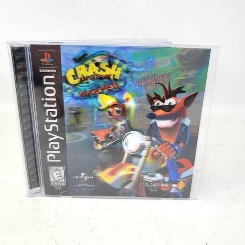 New ListingCrash Bandicoot 3: Warped PS1 (PlayStation 1) CIB W/ Lenticular Cover Tested