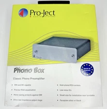 Pro-Ject Phono Box Classic Phono Preamplifier Black New In Box