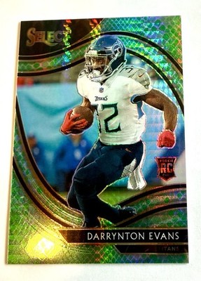 2020 Panini Select- Field Level Darrynton Evans #178 Dragon Scale Prizm /67 (RC)