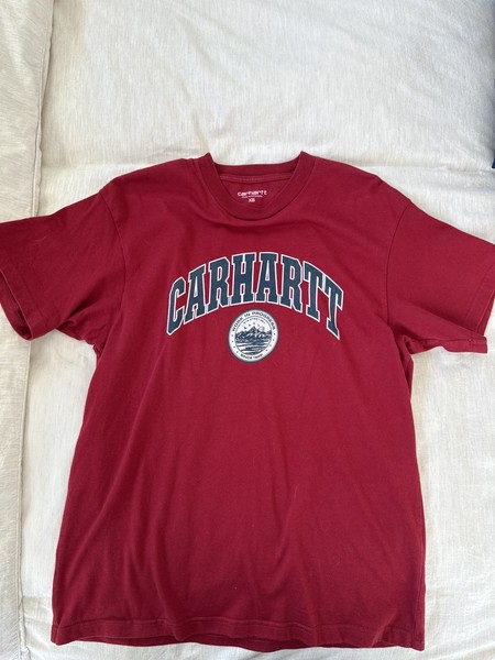 Carhartt Red Tshirt Size Extra Small