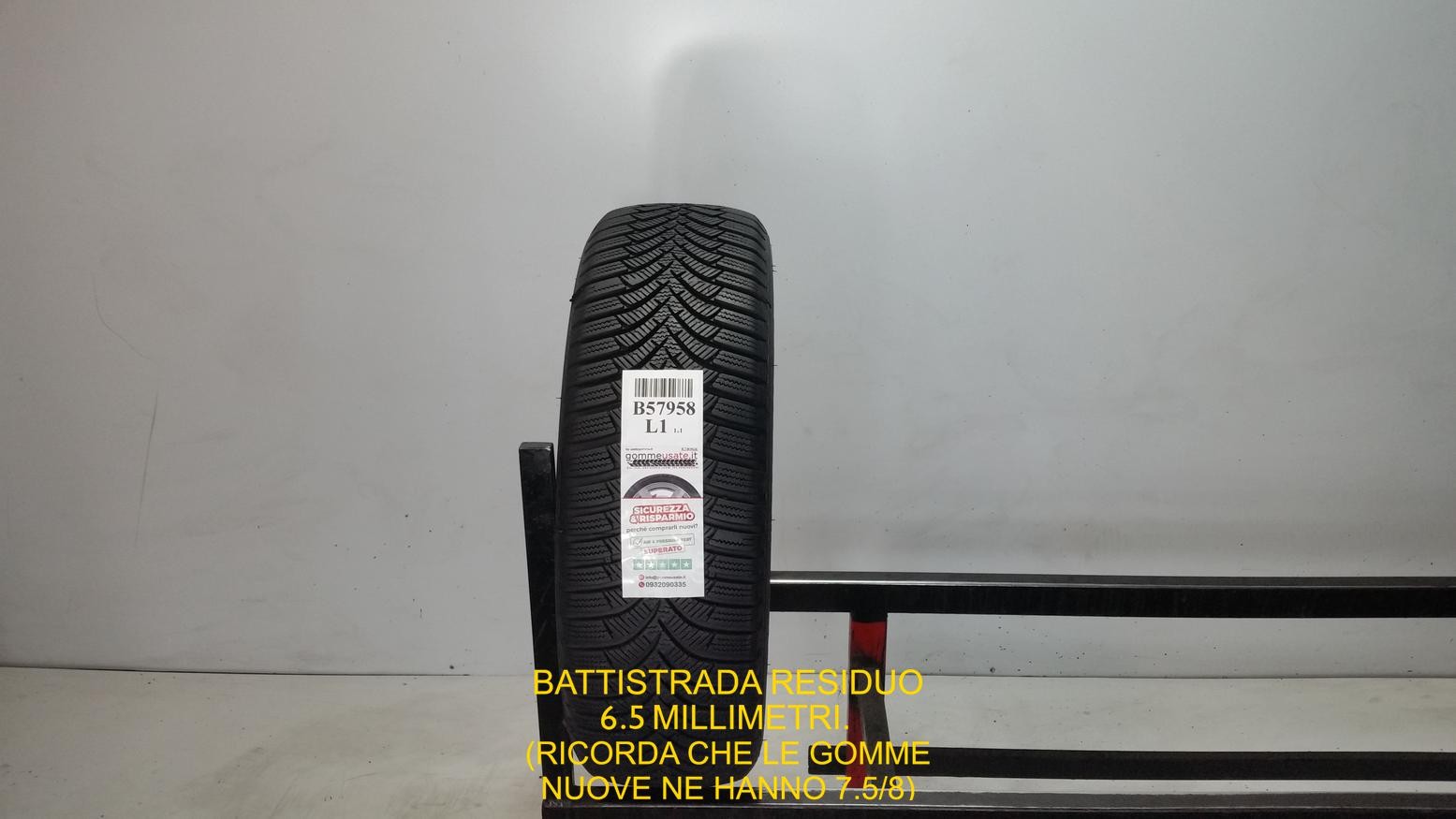 GOMME USATE TERMICHE 195/65R15 91T HANKOOK WINTER ICEPT RS2 PNEUMATICI B57958