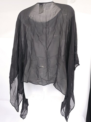 Vintage Armani Beachwear Black Shear Cover-up - Picture 9 of 13