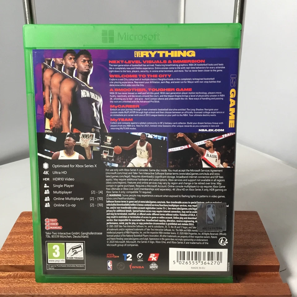 NBA 2K21 | Microsoft Xbox Series X | Video Game, photo 2 of 4
