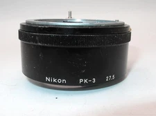 *GREAT* NIKON PK-3 AUTO EXTENSION RING/TUBE-27MM-GOOD CONDITION