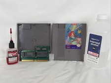 The Little Mermaid (Nintendo, NES) Authentic Tested And Working