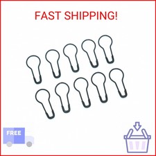 1000Pcs Metal Black Safety Pins/Gourd Pin/Bulb Pin for Clothing Crafting and DIY