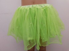 Dance Tutu Unbranded Medium Child Lime Green Ballet Stars