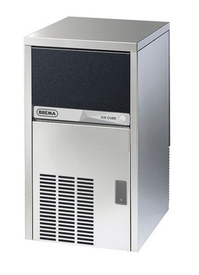 Eurodib CB249AHCAWS Brema 18'' Air Cooled Cube Style 79 lb Undercounter Ice Ma...