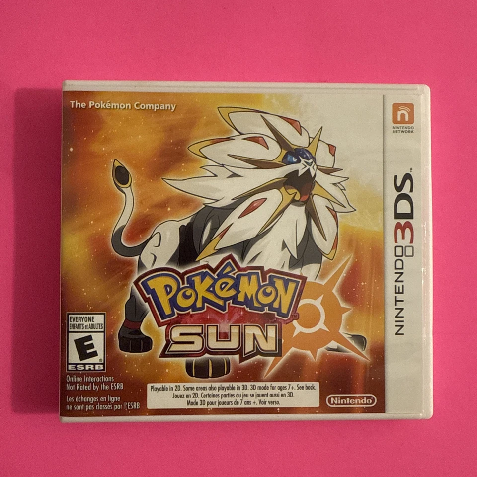 Pokémon Sun/Moon Combo Nintendo 3DS CIB Authentic Tested - Image 2 of 4