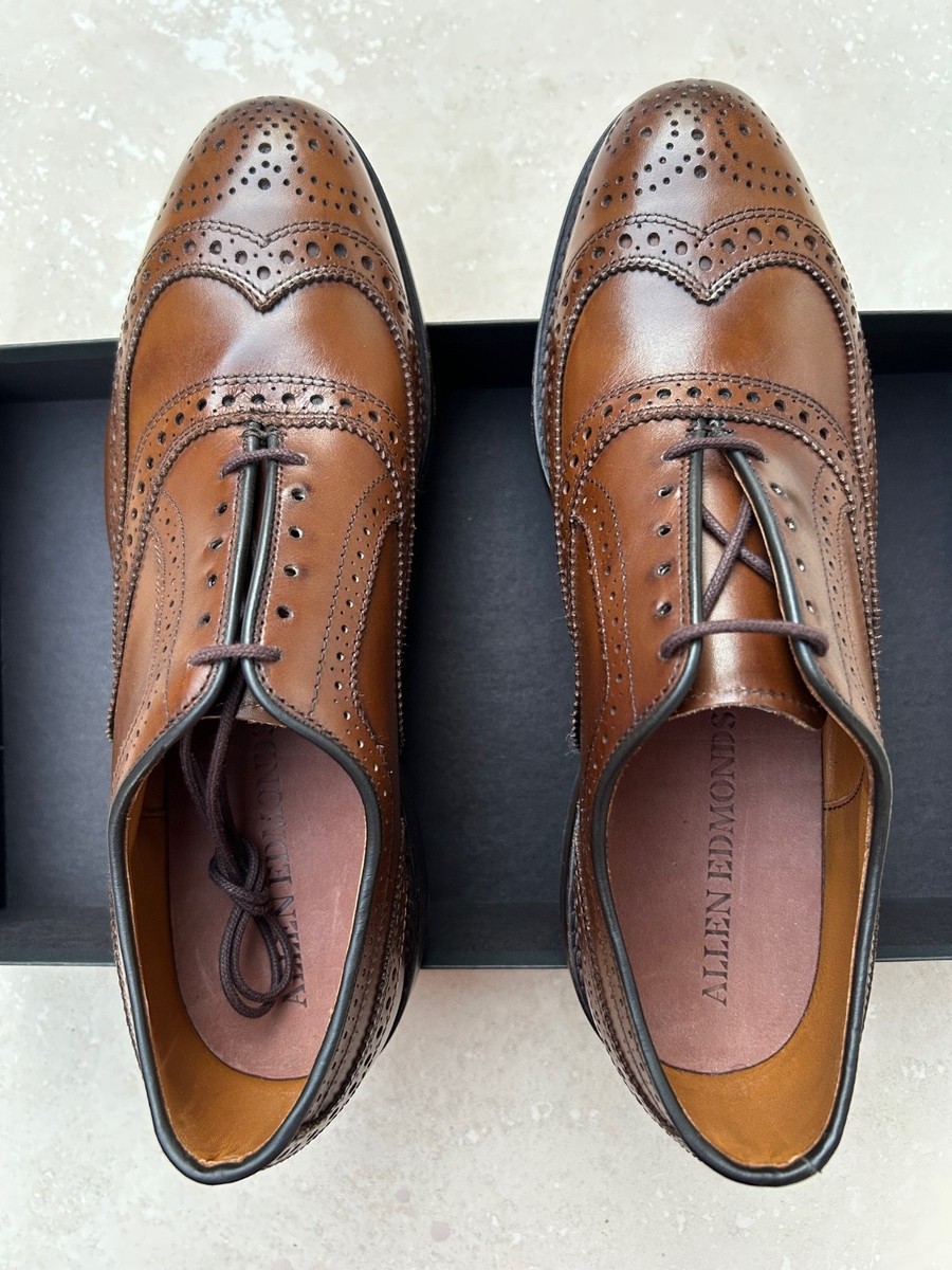 Brand New Allen Edmonds McAllister Wingtip Dress Shoes 
