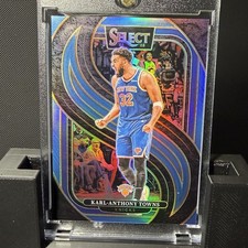 2024-25 Panini Select Karl-Anthony Towns Premier Level Silver Prizm #114 /299