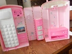 Vintage 1997 Barbie Travel House Suitcase Playset Retro Toy