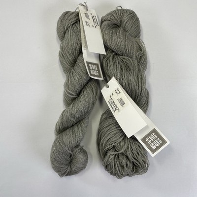 Shibui 100% Linen Yarn ~ #2003 ASH ~ 246 yds Fingering wt ~ 2 Skeins