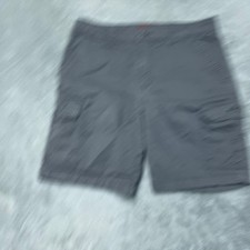 Unionbay Men's 34 Cargo Shorts Gray Cotton Blend H1177