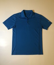 Nike Golf Men  s Tour Performance Dri-Fit Polo in Blue ; Men's Size Medium