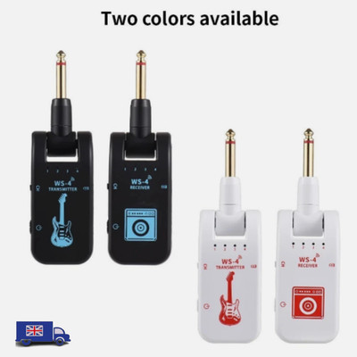 Wireless Guitar Transmitter Receiver Set E Guitar Bass 2.4G 48k/16Bit