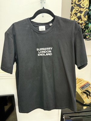 Burberry London England Black T-Shirt Men's Size Medium | eBay