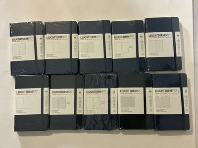 New Sealed LEUCHTTURM1917 - Notebook Soft/Hardcover Pocket A6 Set 0f 10 #5