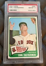 1965 Topps - Carl Yastrzemski #385 PSA 8