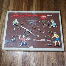 Schuco Varianto Wind-Up Toy Set 310C Original Box  Accessories 1950s Germany