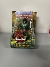 Mattel 2010 MOTU Classics Snake Men King HSSSS Action Figure NIB