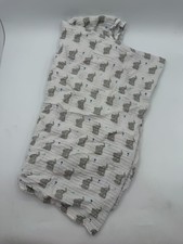 Aden  Anais Muslin Blanket Elephants Stars Cotton 36 x 40 Swaddle Lovey Cotton