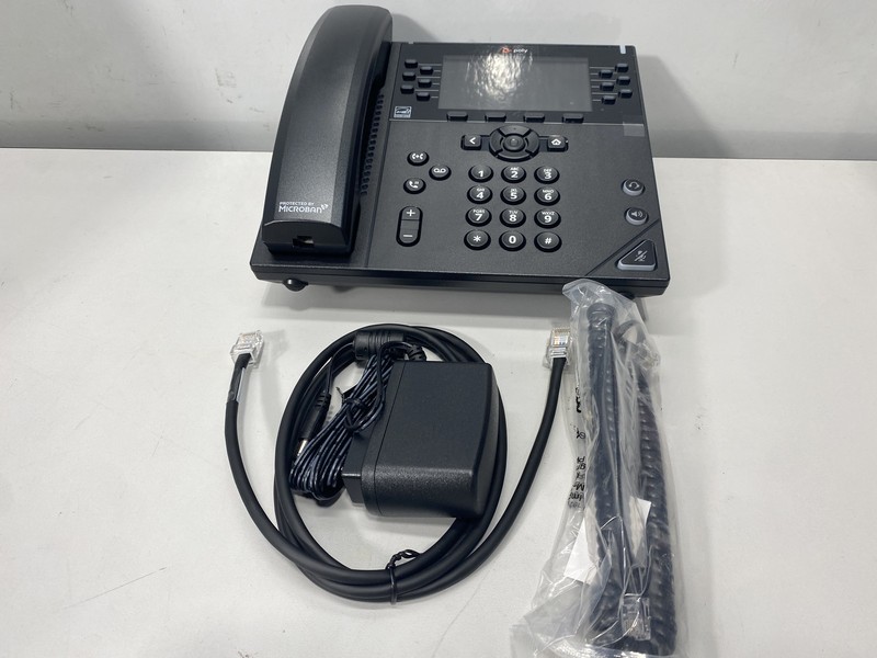 Poly VVX 450 12-Line PoE IP Phone 8B1L7AA#AC3